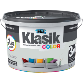 Het Klasik Color malířská barva, 0117 šedý patinový, 7+1 kg