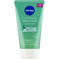 Nivea Derma Skin Clear Čisticí pleťový peeling, 150 ml