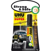 Uhu Alleskleber Super Strong & Safe super pevné sekunkové lepidlo nové generace 7 g