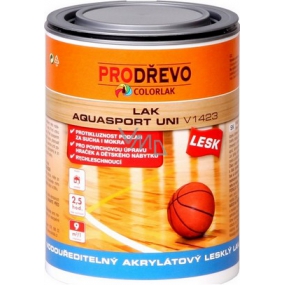 Colorlak Lak Aquasport Uni V1423 Lesk vodouředitelný akrylátový lesklý lak 0,6 l