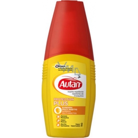 Autan Protection Plus ochrana proti komárům, klíšťatům a mouchám 100 ml rozprašovač