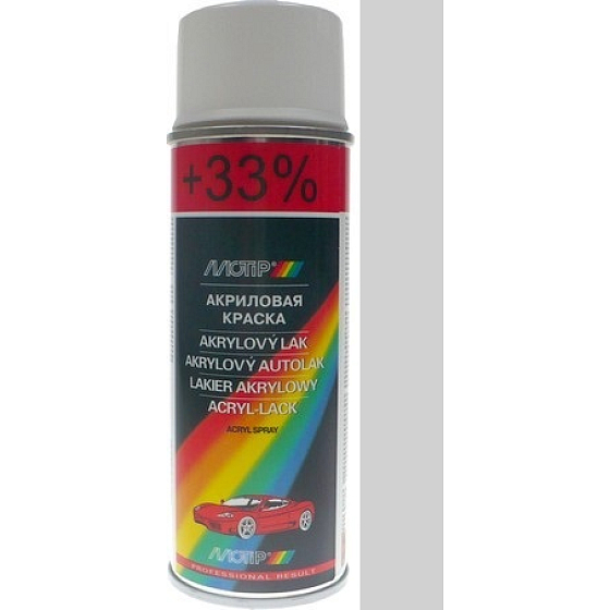 Motip Škoda Akrylový autolak sprej SD 9102 Stříbrná diamantová metalíza 200 ml