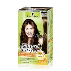 Schwarzkopf Natural & Easy barva na vlasy 584 Moka čokoláda