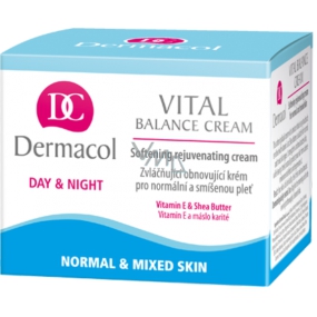 Dermacol Vital Balance Cream zvláčňující obnovující pleťový krém 50 ml
