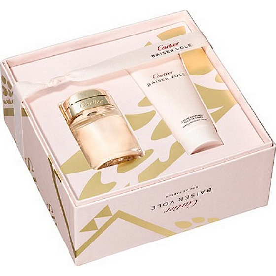 Cartier Baiser Volé parfémovaná voda 50 ml + tělové mléko 100 ml, dárková sada