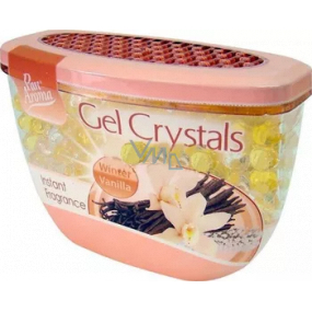 Pan Aroma Gel Crystals Winter Vanilla gelový osvěžovač vzduchu 150 g