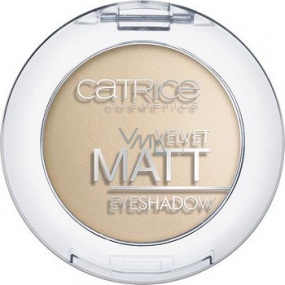 Catrice Velvet Matt Eyeshadow oční stíny 010 Vanillaty Fair 3,5 g