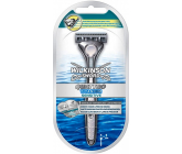 Wilkinson Sword Quattro Titanium Sensitive holicí strojek pro muže 1 kus + břitva 1 kus