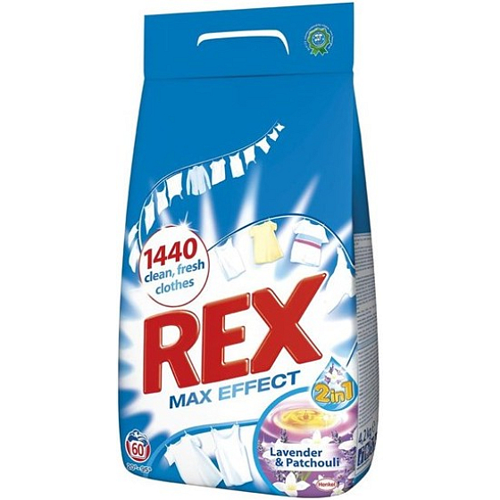 Rex Max Effect Lavender & Patchouli prášek na praní 60 dávek 4,2 kg