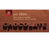 Bohemia Gifts Hořká čokoláda Pro dědu, dárková 100 g