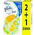 Glade One Touch Citrus mini sprej náhradní náplň do osvěžovače vzduchu 3 x 10 ml
