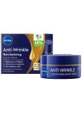 Nivea Anti-Wrinkle + Revitalizing 55+ Obnovující noční krém proti vráskám 50 ml