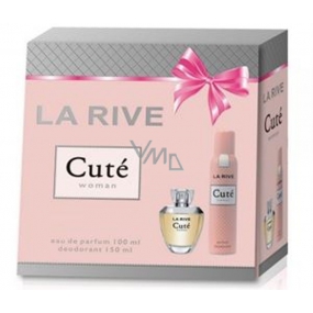 La Rive Cuté parfémovaná voda pro ženy 100 ml + deodorant sprej 150 ml, dárková sada