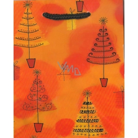 Albi Dárková papírová malá taška 13,5 x 11 x 6 cm Vánoční TS3 96254