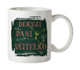 Bohemia Gifts Keramický hrnek s obrázkem Děkuji paní učitelko 350 ml