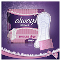 Always Dailies Singles To Go Normal slipové intimní vložky 20 kusů