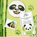 Selfie Project BravePanda čisticí textilní pleťová maska 15 ml