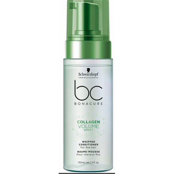 Schwarzkopf Professional BC Bonacure Collagen Volume Boost Whipped lehký pěnový kondicionér 150 ml
