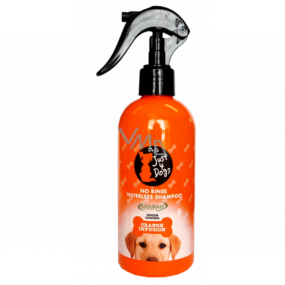 Just 4 Dogs Orange Infusion Bezoplachový šampon ve spreji pro psy 300 ml