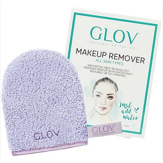 Glov On-The-Go Very Berry 5 Makeup Remover odličovací rukavice pro odlíčení jen vodou 1 kus