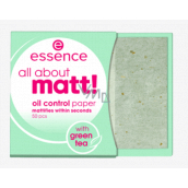 Essence All About Matt! papírky proti mastnotě 50 kusů