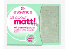 Essence All About Matt! papírky proti mastnotě 50 kusů