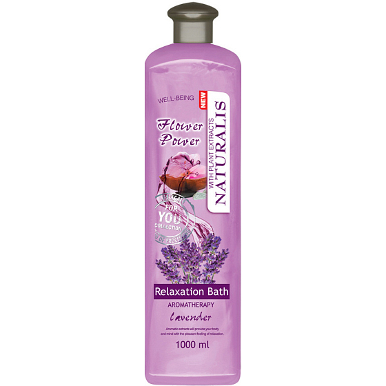 Naturalis Flower Power Lavender pěna do koupele 1000 ml
