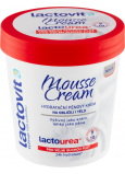 Lactovit Lactourea Mousse Cream hydratační pěnový krém na obličej i tělo pro velmi suchou pokožku 250 ml