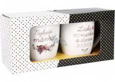 Albi Dvojice hrnků Máma a dcera 2 x 250 ml