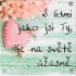 Albi Magnet S lidmi jako jsi Ty, je na světě úžasně 6,5 x 6,5 cm