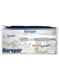Biorepair Kids Zubní kartáček 1 kus + zubní pasta s jahodovou příchutí pro děti 0-6 let 15 ml, cestovní balení taštička