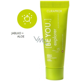 Curaprox Be You Explorer Jablko a Aloe bělící zubní pasta mini 10 ml