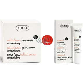 Ziaja Multivitamin regenerační pleťový krém 50 ml + oční krém 15 ml, dupack