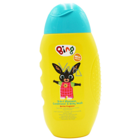 Bing 3v1 šampon, kondicionér a sprchový gel pro děti 300 ml