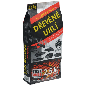 Servis Les dřevěné grilovací uhlí 2,5 kg
