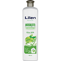 Lilien Olive Milk tekuté mýdlo, náplň, 1 l