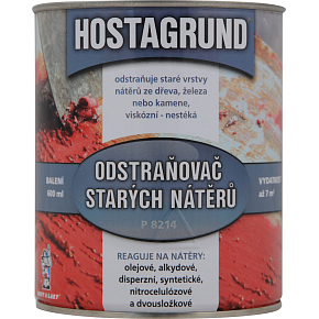 Hostagrund odstraňovač starých nátěrů P8214, 600 ml