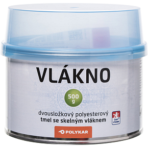 Polykar Vlákno dvousložkový tmel pro kov a sklolaminát, 500 g Polykar Vlákno dvousložkový tmel pro kov a sklolaminát, 500 g