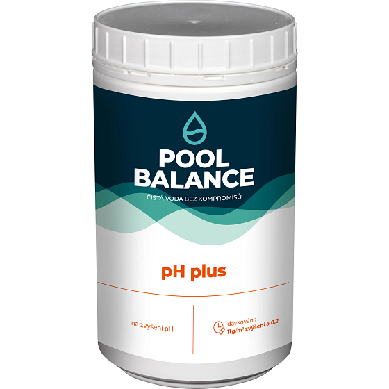 POOL Bazénová chemie pH plus 900 ml