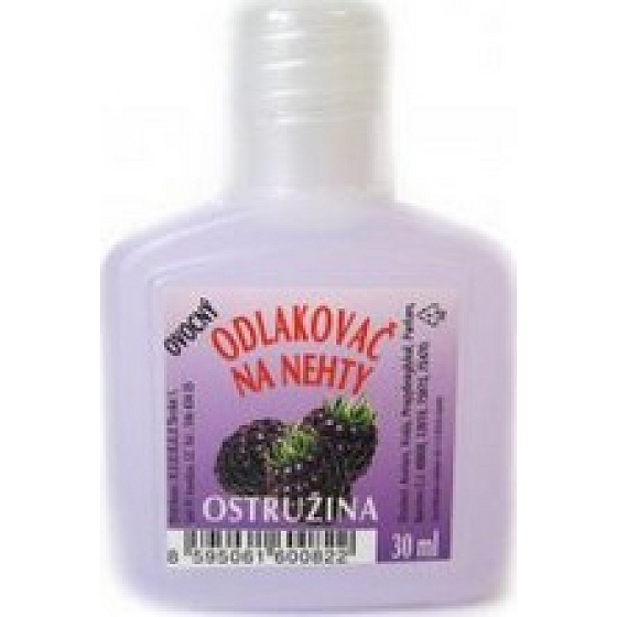 Bione Cosmetics Ostružina odlakovač na nehty 30 ml cestovní balení