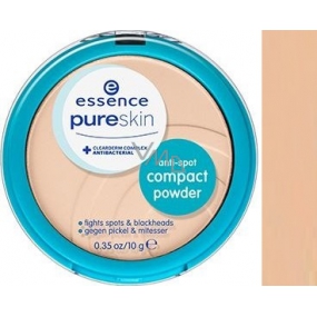 Essence Pure Skin Anti-Spot Compact Powder kompaktní pudr 02 Sand 10 g