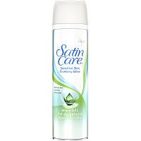 Gillette Satin Care gel na holení pro ženy, 200 ml