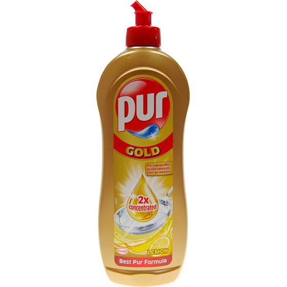 Pur Gold Lemon prostředek na mytí nádobí 700 ml