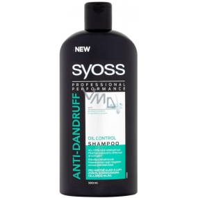 Syoss Anti-Dandruff Oil Control 100 Anti-Grease pro mastné vlasy s lupy 500 ml