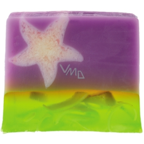 Bomb Cosmetics Sametová hvězda - Velvet Star Přírodní glycerinové mýdlo 100 g