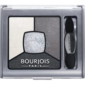 Bourjois Smoky Stories Quad Eyeshadow Palette oční stíny 01 Grey And Night 3,2 g