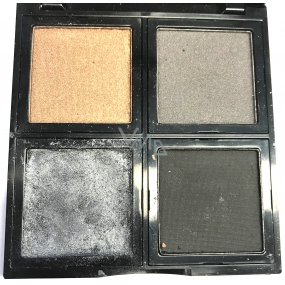 Be Chic! Smokey Eyes Eye Shadow Palette paleta 4 očních stínů, poškozeno