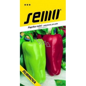 Semo Paprika roční zeleninová pro pole Rubinova 0,5 g