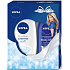 Nivea Creme Soft sprchový gel 250 ml + Výživné tělové mléko 250 ml, kosmetická sada