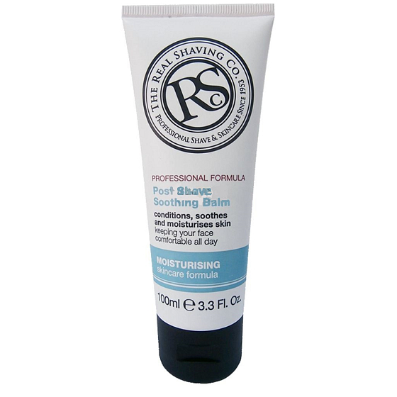 The Real Shaving Post Shave Soothing Balm balzám po holení v tubě 100 ml